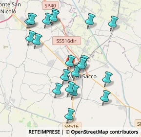 Mappa Via Martiri delle Foibe, 35028 Piove di sacco PD, Italia (4.053)