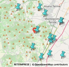 Mappa Via XXV Aprile, 35030 Galzignano Terme PD, Italia (5.00462)