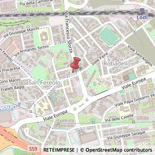 Mappa Viale Pavia, 26900 Lodi, Lodi (Lombardia)