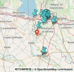 Mappa Via Galileo Ferraris, 46045 Marmirolo MN, Italia (14.9365)