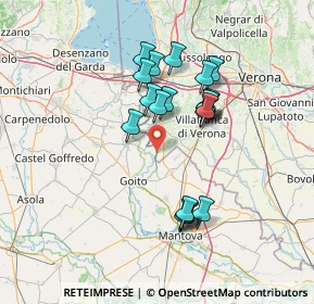 Mappa Via Galileo Ferraris, 46045 Marmirolo MN, Italia (12.2695)