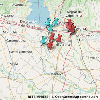 Mappa Via Galileo Ferraris, 46045 Marmirolo MN, Italia (12.676)