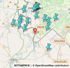 Mappa Via Galileo Ferraris, 46045 Valeggio sul Mincio VR, Italia (4.353)