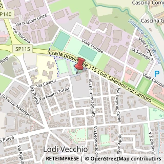 Mappa Piazza Sa, 26855 Lodi Vecchio, Lodi (Lombardia)