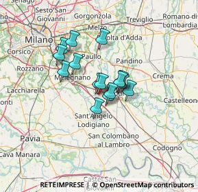 Mappa Strada Provinciale 115 Cascina San Marco Minore, 26855 Lodi Vecchio LO, Italia (8.732)