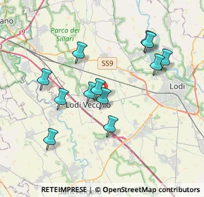 Mappa Strada Provinciale 115 Cascina San Marco Minore, 26855 Lodi Vecchio LO, Italia (3.47667)