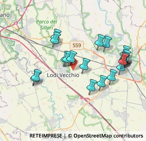 Mappa Strada Provinciale 115 Cascina San Marco Minore, 26855 Lodi Vecchio LO, Italia (3.68)