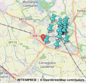 Mappa Via Precacesa, 26900 Lodi LO, Italia (1.62)