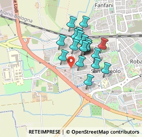 Mappa Via Precacesa, 26900 Lodi LO, Italia (0.3095)