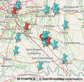 Mappa Via Precacesa, 26900 Lodi LO, Italia (17.15471)