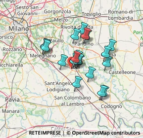 Mappa Via Precacesa, 26900 Lodi LO, Italia (10.298)