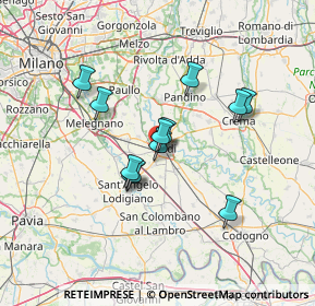 Mappa Via Precacesa, 26900 Lodi LO, Italia (10.8175)