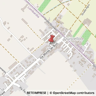 Mappa Via Monte VI Busi, 252, 46048 Roverbella, Mantova (Lombardia)