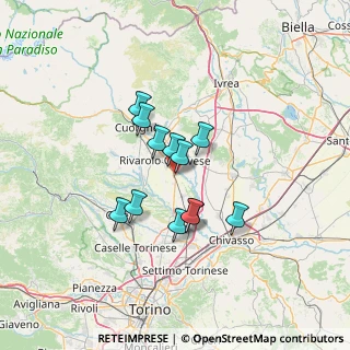 Mappa Piazza Martiri Felettesi, 10080 Feletto TO, Italia (9.8725)