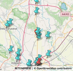 Mappa Via S. F. D'Assisi, 10086 Rivarolo Canavese TO, Italia (10.516)