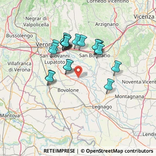 Mappa Via IV Novembre, 37050 Oppeano VR, Italia (12.8345)