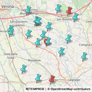 Mappa Via IV Novembre, 37050 Oppeano VR, Italia (9.9515)