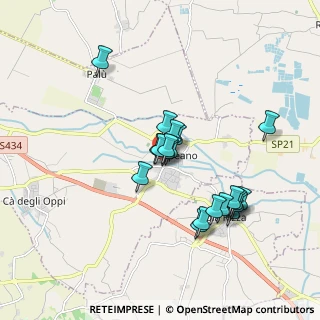 Mappa Via IV Novembre, 37050 Oppeano VR, Italia (1.5305)