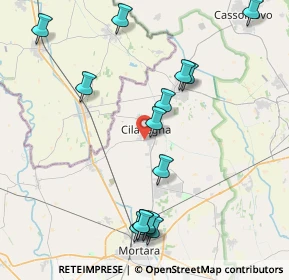 Mappa Via Vernazzola, 27024 Cilavegna PV, Italia (4.57214)