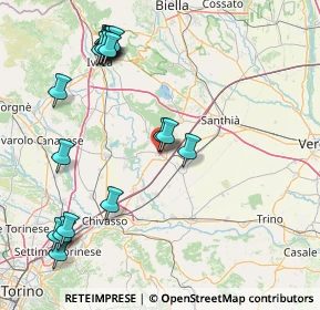 Mappa Via Fuscaglia, 13043 Cigliano VC, Italia (19.31632)