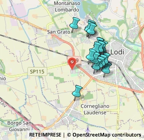 Mappa Università degli Studi di Milano, 26900 Lodi LO, Italia (1.592)
