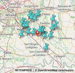 Mappa Università degli Studi di Milano, 26900 Lodi LO, Italia (10.983)