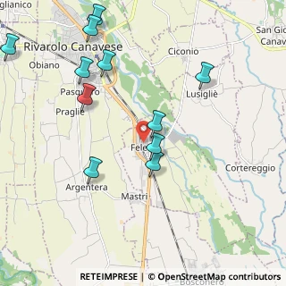 Mappa Via Rosario, 10080 Feletto TO, Italia (2.29273)