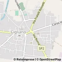 Map Cigliano