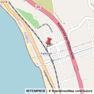 Mappa Piazza stazione, 88100 Falerna, Catanzaro (Calabria)