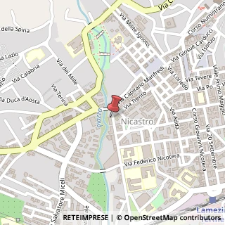 Mappa Via Cristoforo Colombo, 2, 88046 Lamezia Terme, Catanzaro (Calabria)