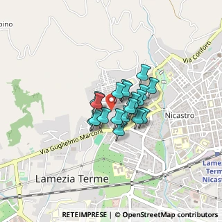 Mappa Via Luigi di Sarro, 88046 Lamezia Terme CZ, Italia (0.252)