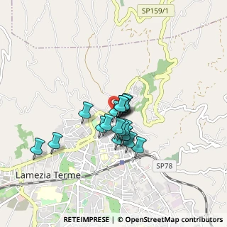 Mappa Via Sapri, 88046 Lamezia Terme CZ, Italia (0.616)