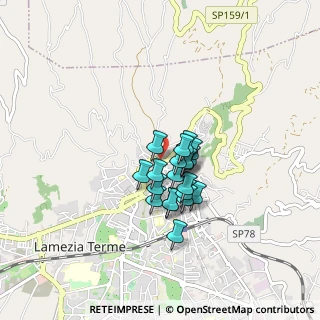 Mappa Via R. Materazzo, 88046 Lamezia Terme CZ, Italia (0.6065)