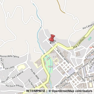 Mappa Via Enrico Toti, 22, 88046 Lamezia Terme, Catanzaro (Calabria)