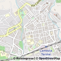 Hartă Lamezia Terme