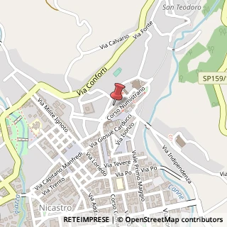 Mappa Via Pasquale Celli, 23, 88046 Lamezia Terme, Catanzaro (Calabria)