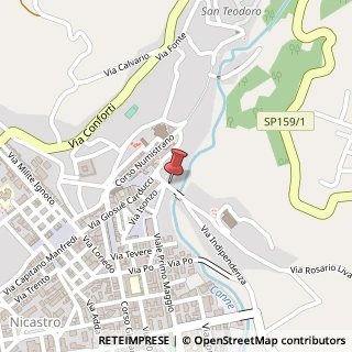 Mappa Via Ponte S. Antonio, 3, 88046 Lamezia Terme, Catanzaro (Calabria)