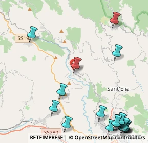 Mappa Piazza Margherita, 88045 Gimigliano CZ, Italia (7.3695)