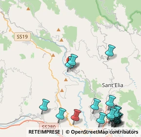 Mappa Piazza Margherita, 88045 Gimigliano CZ, Italia (7.057)