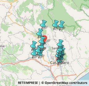 Mappa Piazza Margherita, 88045 Gimigliano CZ, Italia (6.4425)