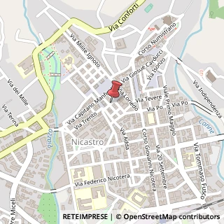 Mappa Via Montelungo, 26, 88046 Lamezia Terme, Catanzaro (Calabria)