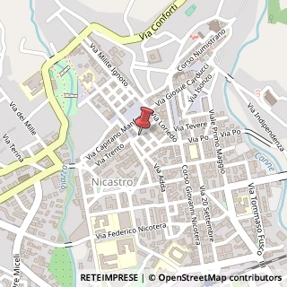 Mappa Via Antonio Anile, 18, 88046 Lamezia Terme, Catanzaro (Calabria)