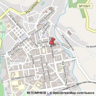 Mappa Viale I Maggio, 42, 88046 Lamezia Terme, Catanzaro (Calabria)