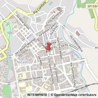 Mappa Corso Giovanni Nicotera, 84, 88046 Lamezia Terme, Catanzaro (Calabria)