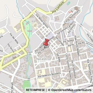 Mappa Via Trento, 23, 88046 Lamezia Terme, Catanzaro (Calabria)