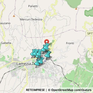 Mappa Via Federico II, 88046 Lamezia Terme CZ, Italia (1.51727)