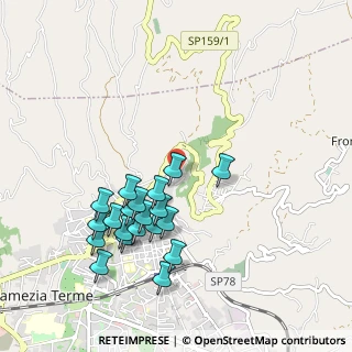 Mappa Via Santa Lucia, 88046 Lamezia Terme CZ, Italia (1.075)