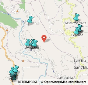 Mappa Unnamed Road, 88045 Gimigliano CZ, Italia (3.4465)