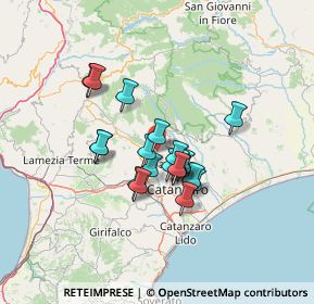 Mappa Unnamed Road, 88045 Gimigliano CZ, Italia (10.826)