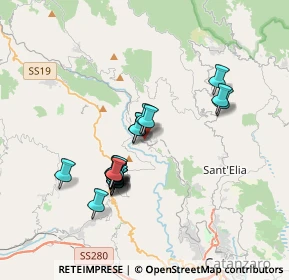 Mappa Via Chianetta, 88045 Gimigliano CZ, Italia (3.3905)